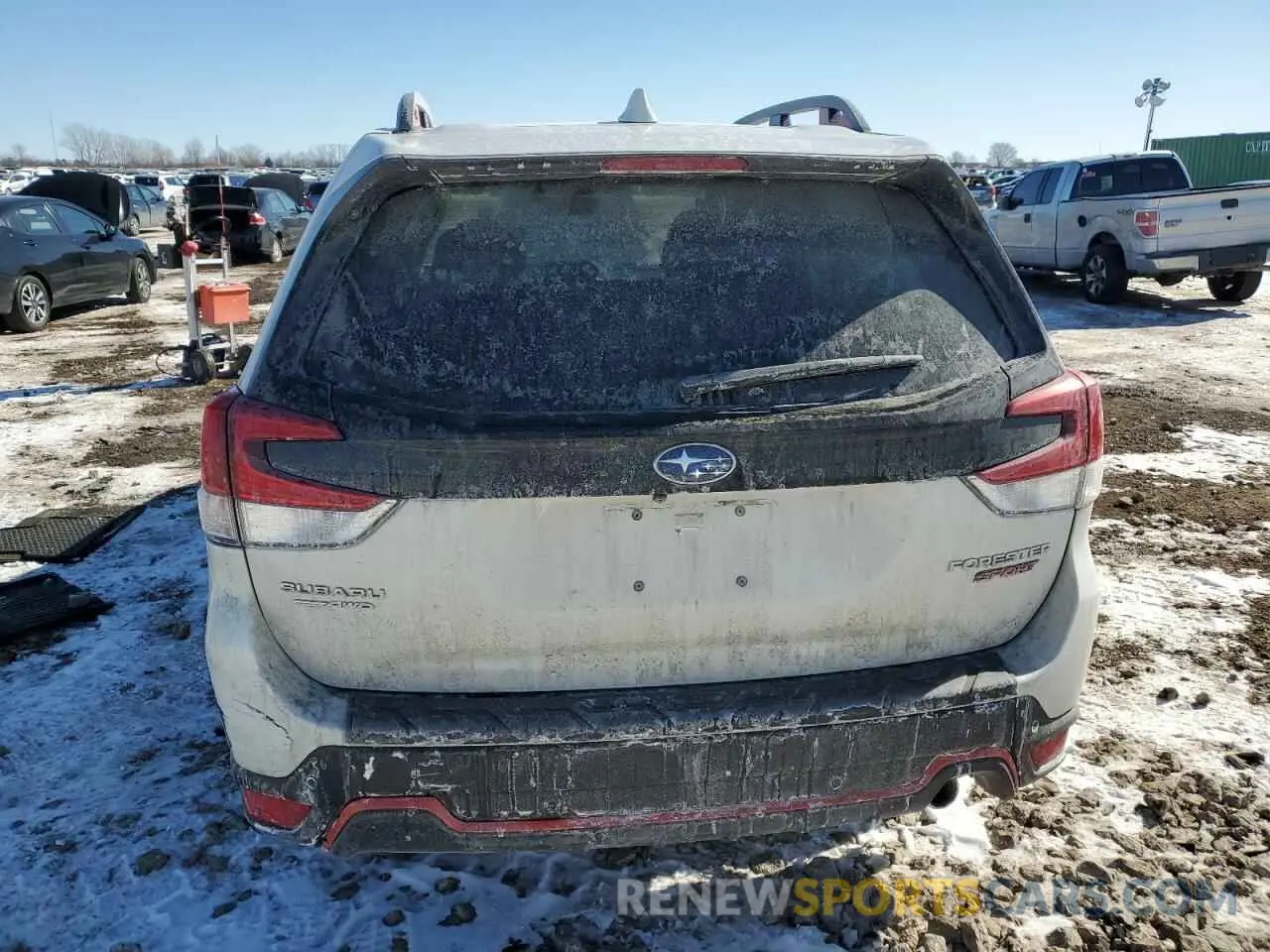 6 fotografías del automóvil dañado JF2SKAJC2NH501323 SUBARU FORESTER 2022