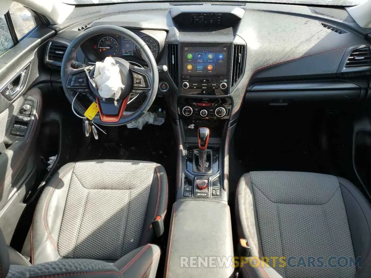 8 fotografías del automóvil dañado JF2SKAJC2NH501323 SUBARU FORESTER 2022