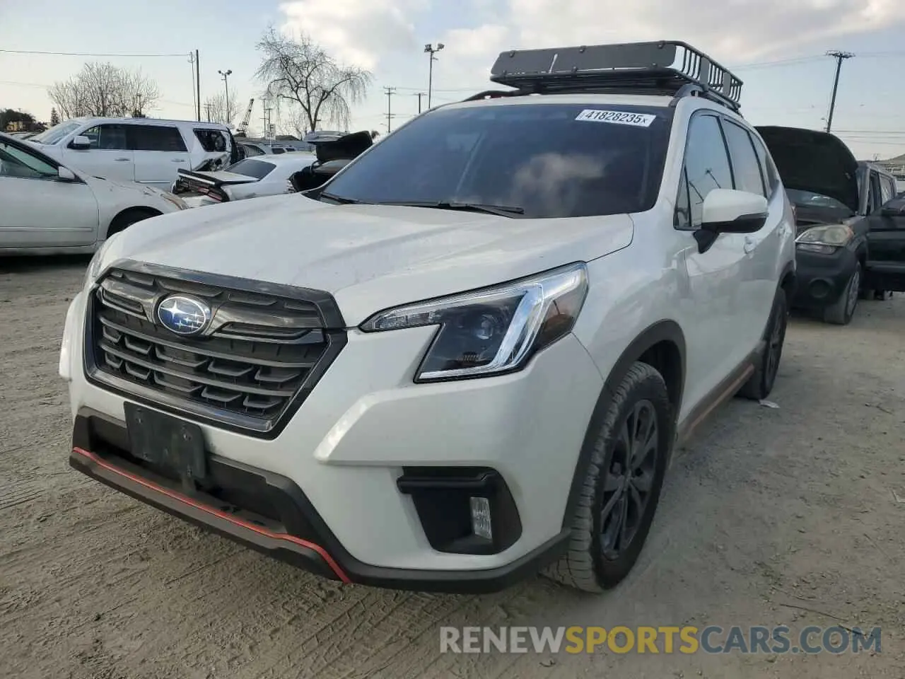 1 fotografías del automóvil dañado JF2SKAJC4NH488347 SUBARU FORESTER 2022
