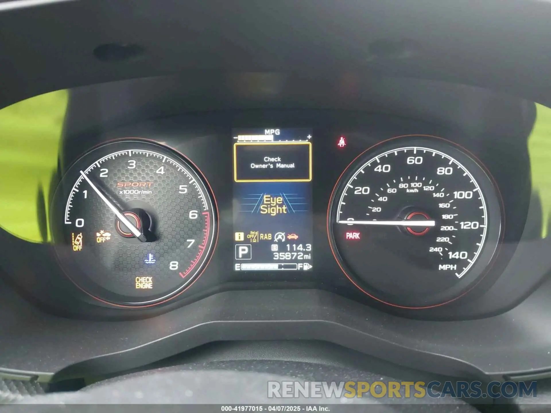 7 fotografías del automóvil dañado JF2SKAJC5NH509075 SUBARU FORESTER 2022