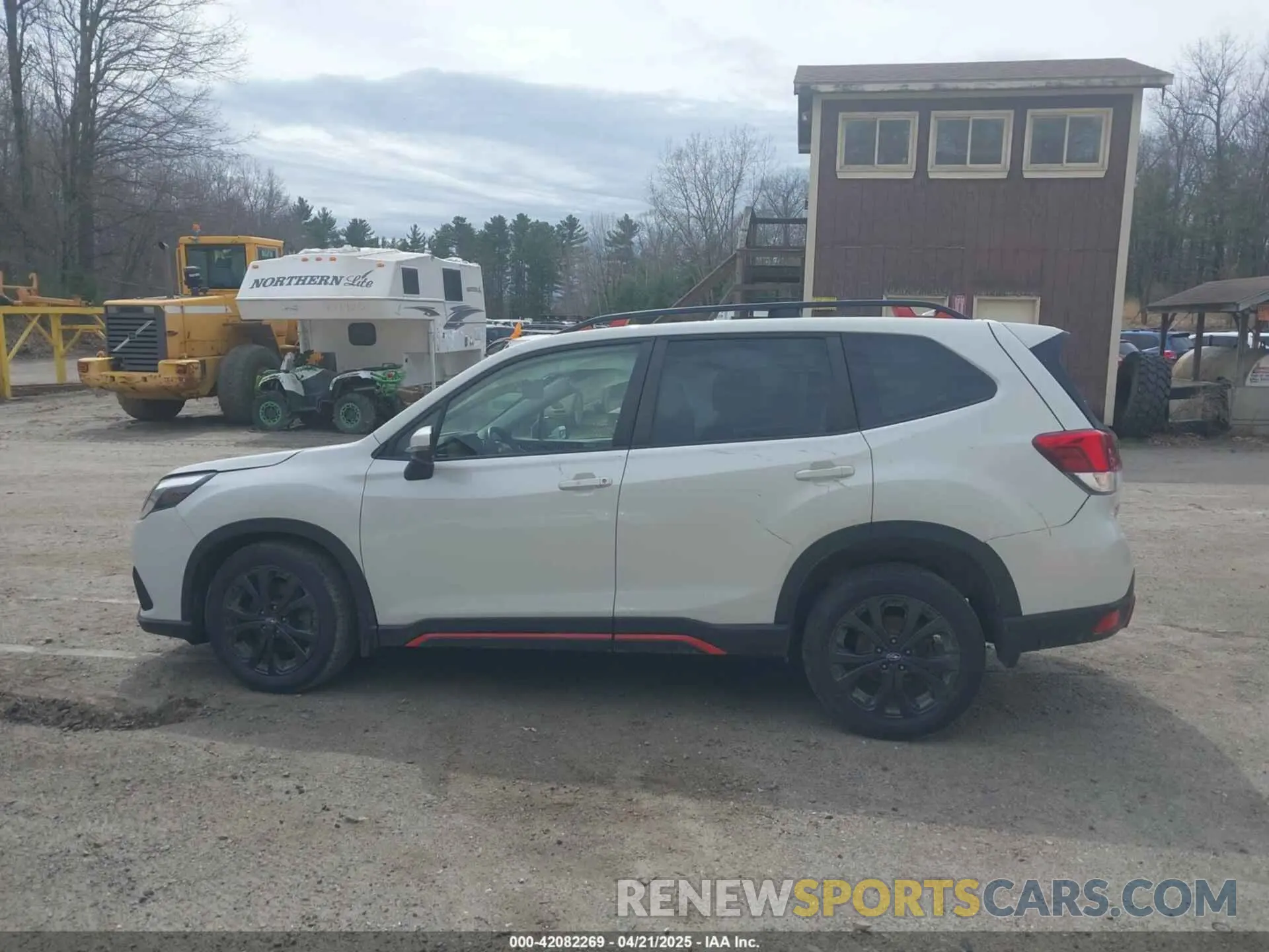 14 fotografías del automóvil dañado JF2SKAJC7NH417319 SUBARU FORESTER 2022