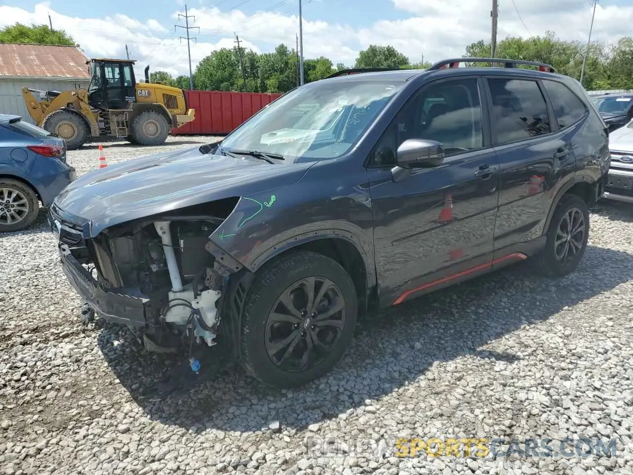 1 fotografías del automóvil dañado JF2SKAJC7NH497351 SUBARU FORESTER 2022