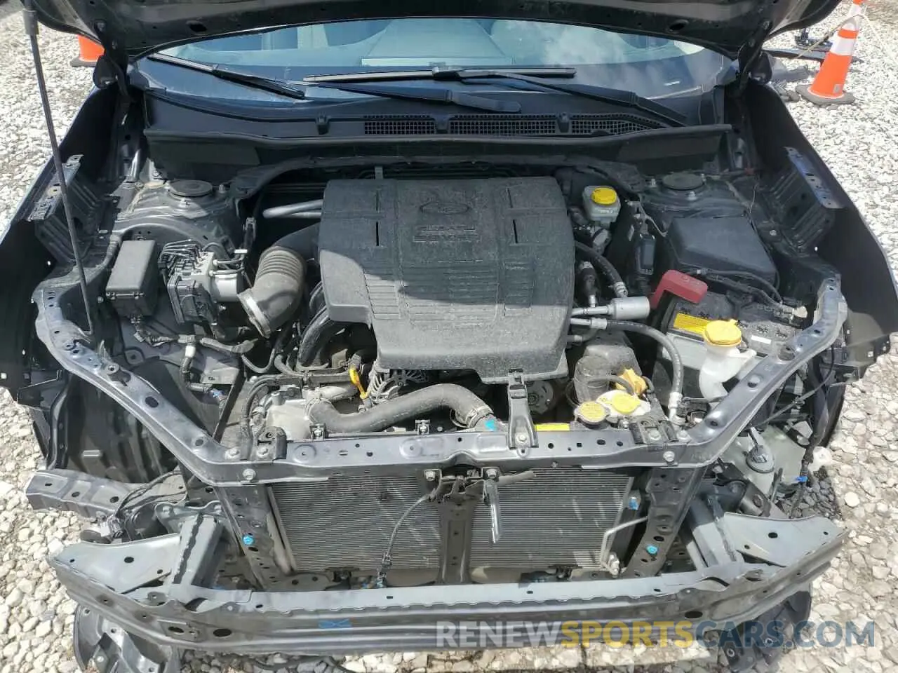 12 fotografías del automóvil dañado JF2SKAJC7NH497351 SUBARU FORESTER 2022