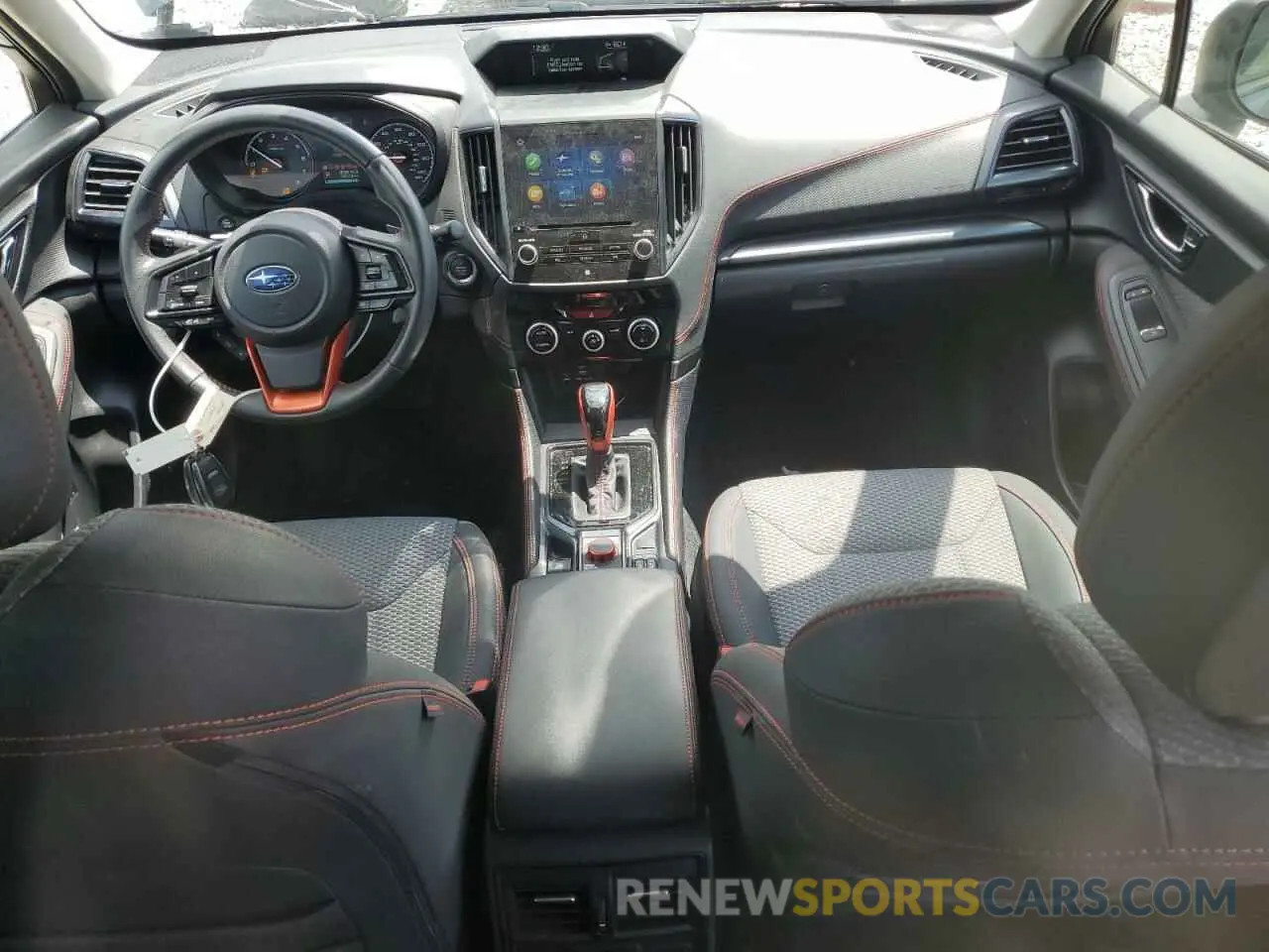 8 fotografías del automóvil dañado JF2SKAJC7NH497351 SUBARU FORESTER 2022