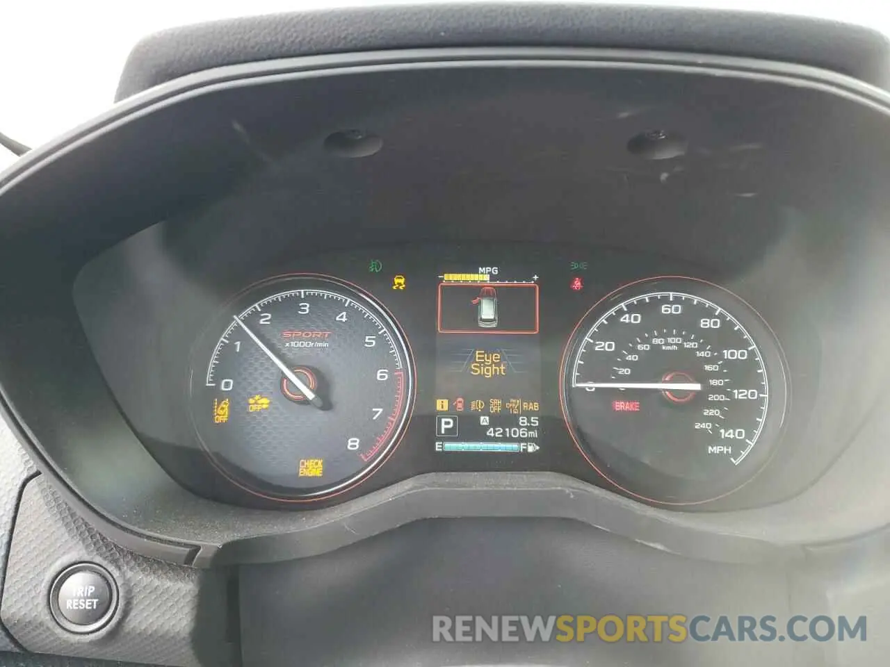 9 fotografías del automóvil dañado JF2SKAJC7NH497351 SUBARU FORESTER 2022