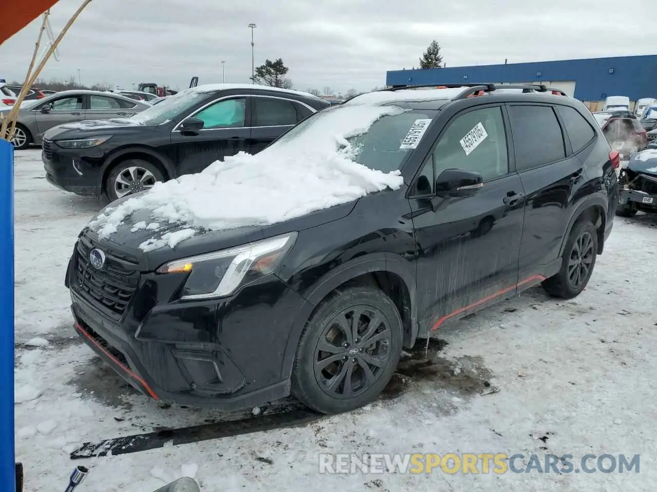 1 fotografías del automóvil dañado JF2SKAJC8NH476833 SUBARU FORESTER 2022