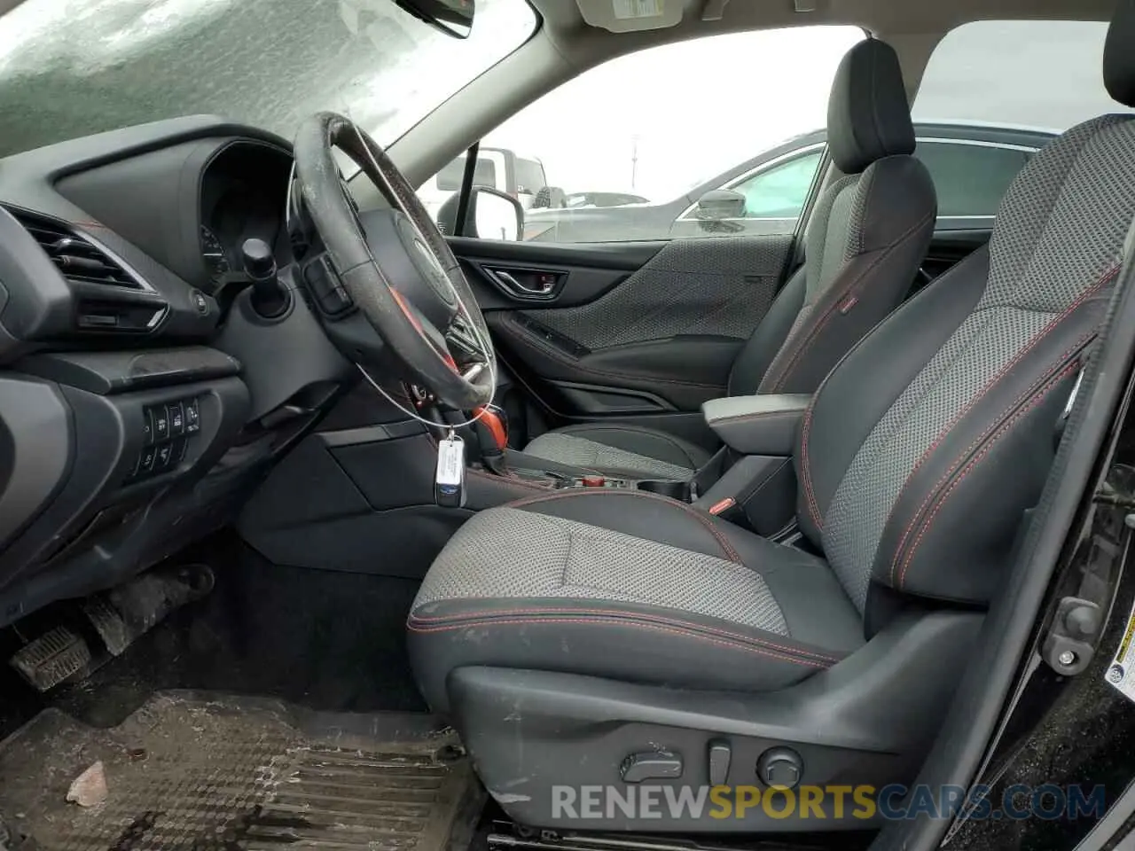 7 fotografías del automóvil dañado JF2SKAJC8NH476833 SUBARU FORESTER 2022