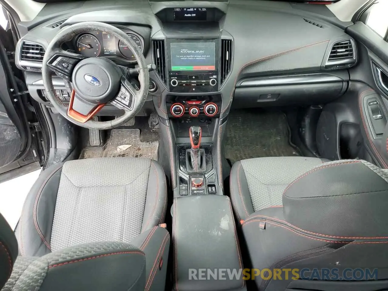 8 fotografías del automóvil dañado JF2SKAJC8NH476833 SUBARU FORESTER 2022