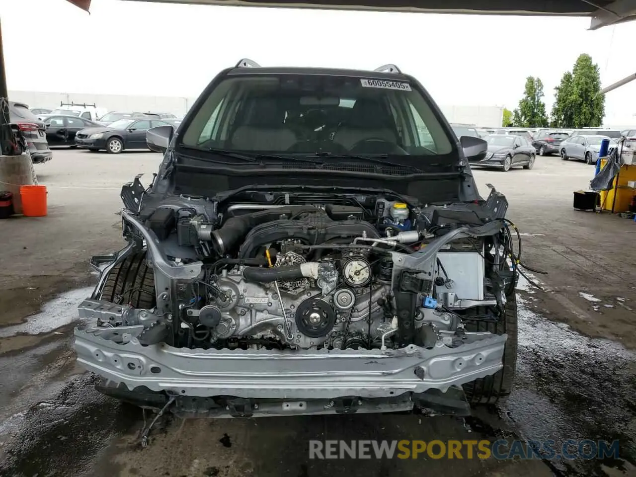 5 fotografías del automóvil dañado JF2SKAJCXNH469785 SUBARU FORESTER 2022
