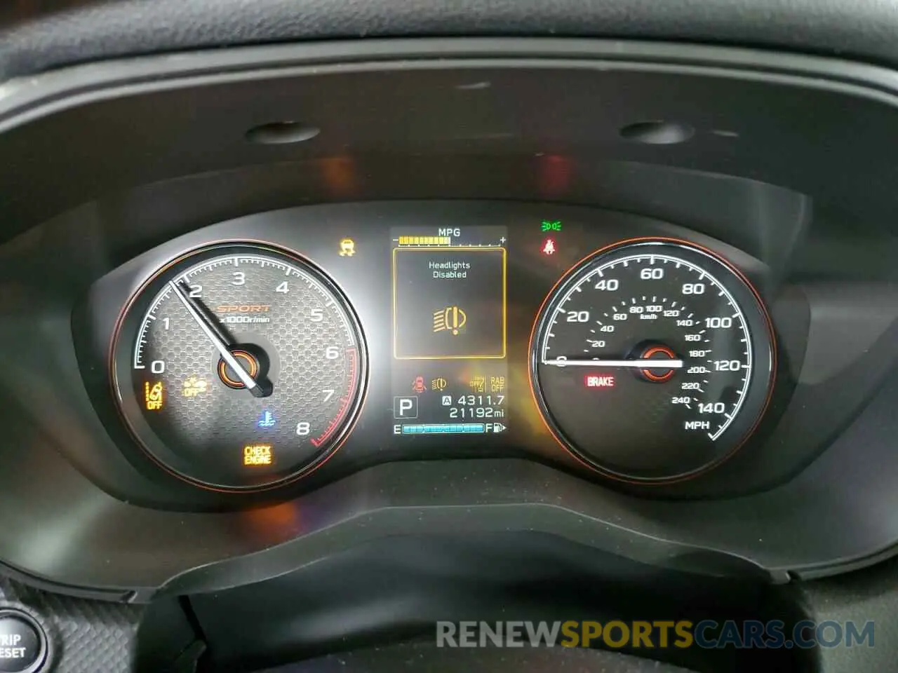 9 fotografías del automóvil dañado JF2SKAJCXNH469785 SUBARU FORESTER 2022