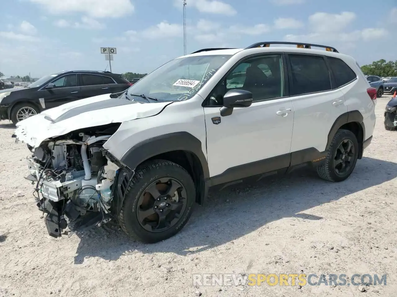 1 fotografías del automóvil dañado JF2SKAMC0NH523252 SUBARU FORESTER 2022