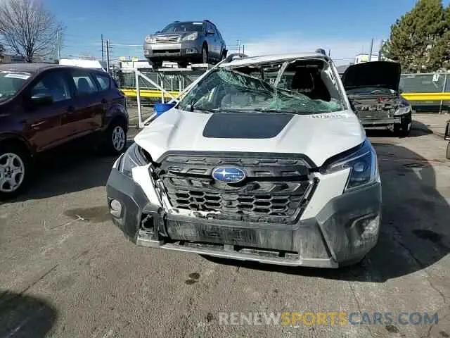 11 fotografías del automóvil dañado JF2SKAMC0NH527754 SUBARU FORESTER 2022
