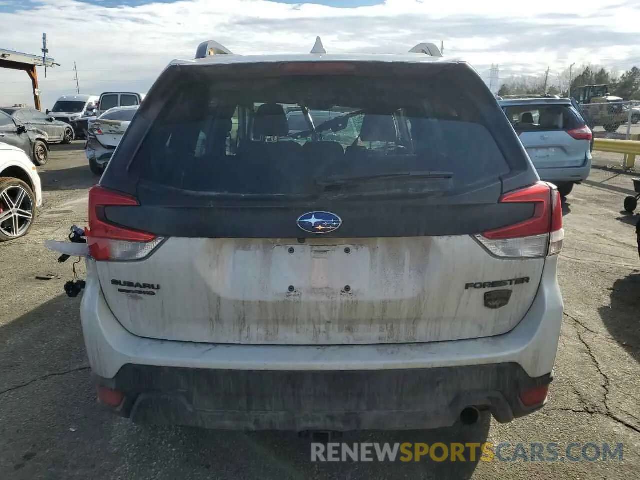 6 fotografías del automóvil dañado JF2SKAMC0NH527754 SUBARU FORESTER 2022