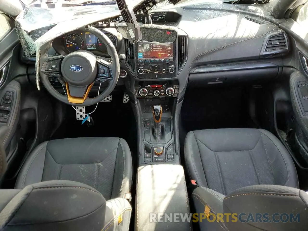 8 fotografías del automóvil dañado JF2SKAMC0NH527754 SUBARU FORESTER 2022