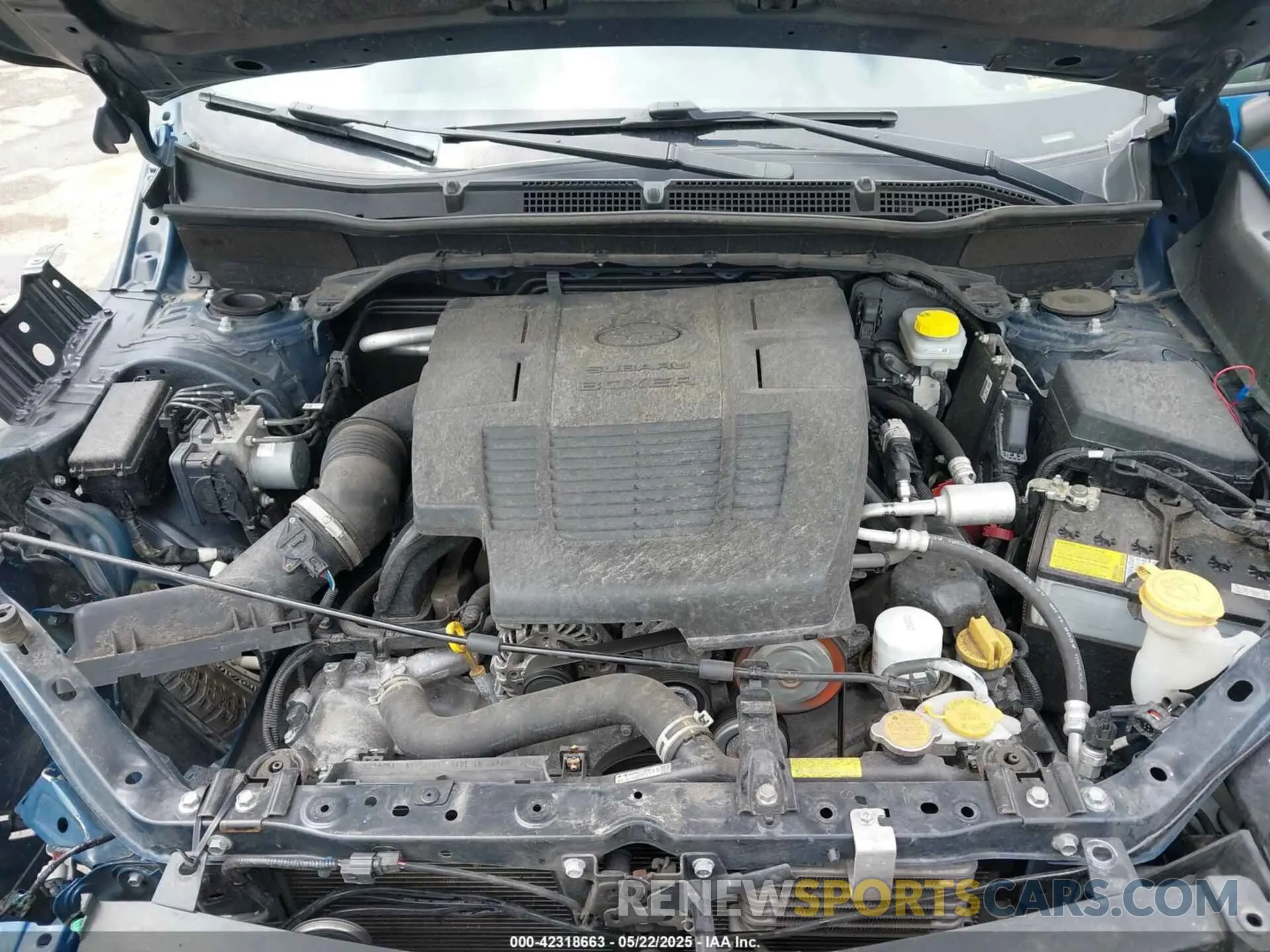 10 fotografías del automóvil dañado JF2SKAMC2NH436971 SUBARU FORESTER 2022