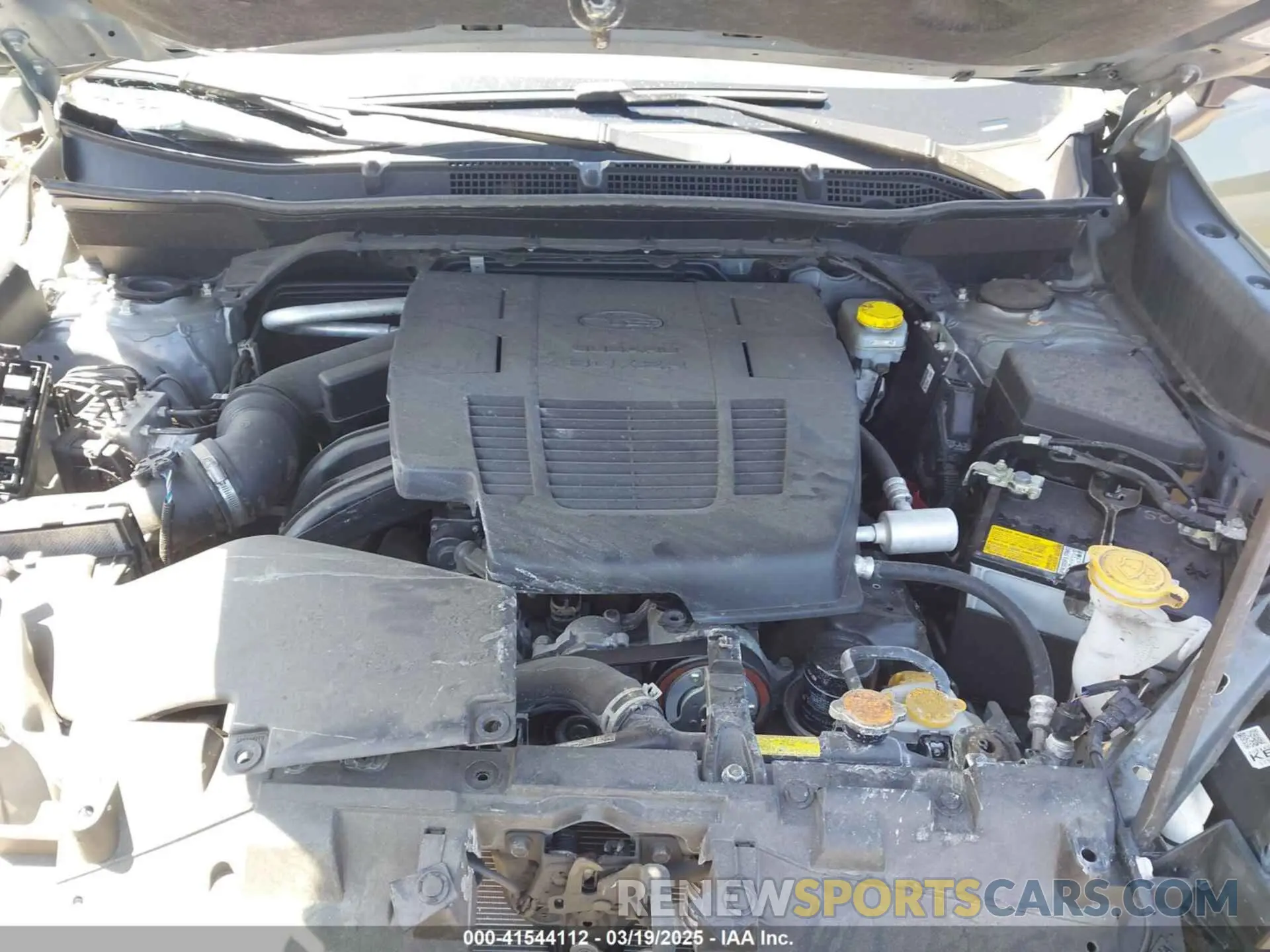 10 fotografías del automóvil dañado JF2SKAMC2NH478203 SUBARU FORESTER 2022