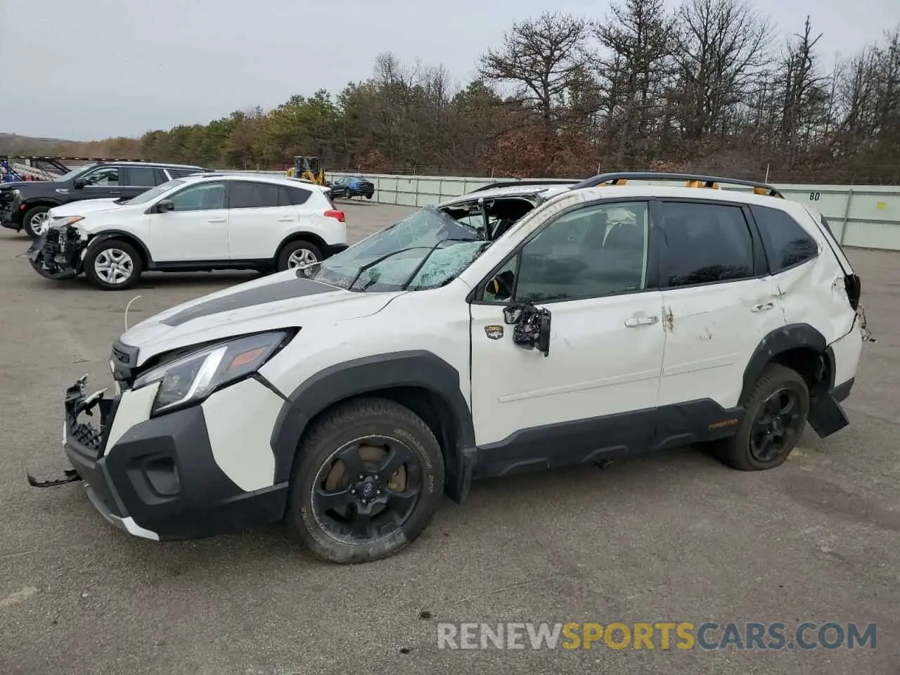 1 fotografías del automóvil dañado JF2SKAMC2NH497110 SUBARU FORESTER 2022