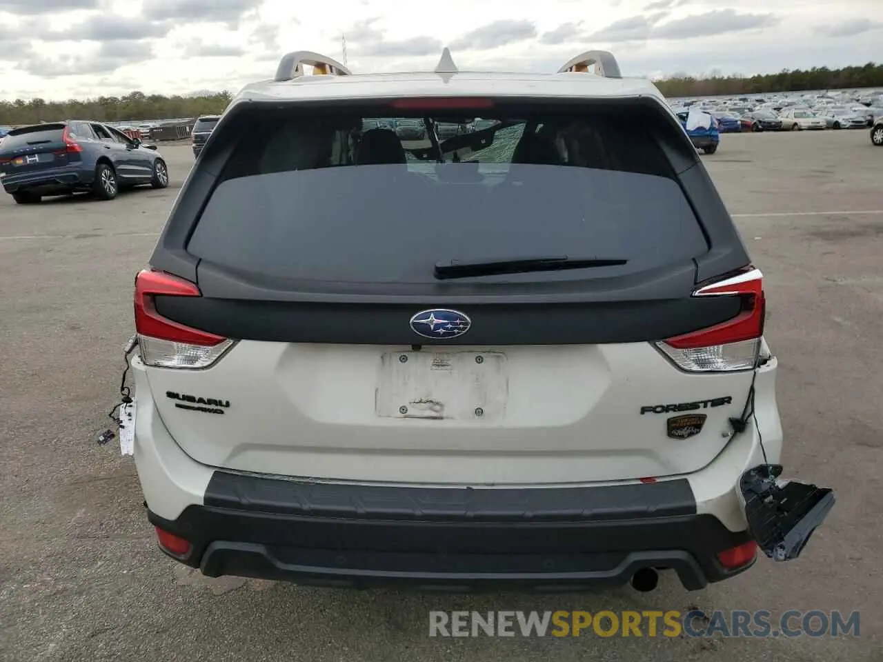 6 fotografías del automóvil dañado JF2SKAMC2NH497110 SUBARU FORESTER 2022