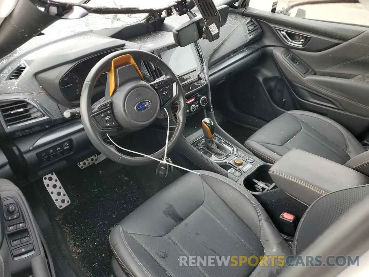 8 fotografías del automóvil dañado JF2SKAMC2NH497110 SUBARU FORESTER 2022