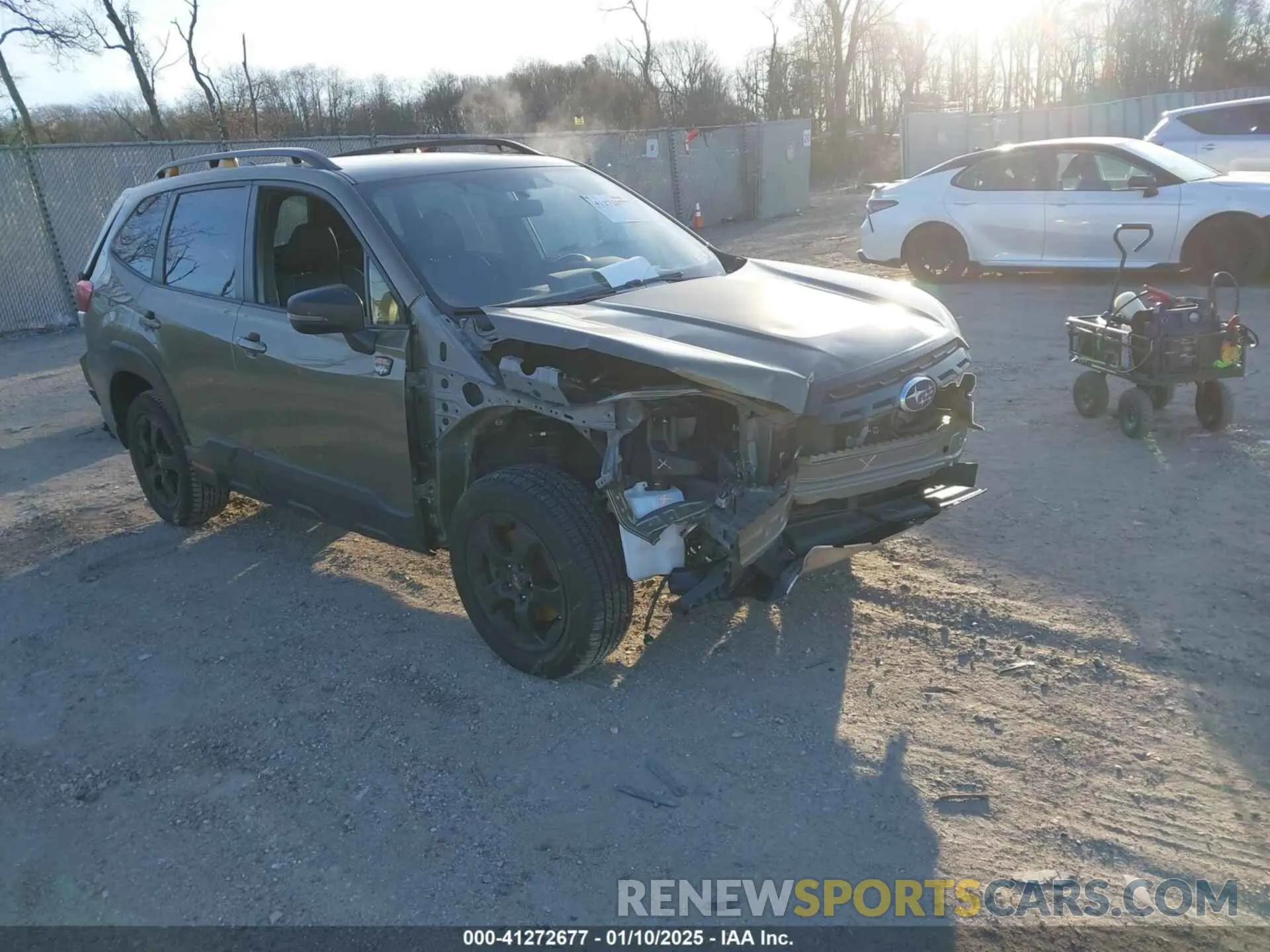1 fotografías del automóvil dañado JF2SKAMC3NH439278 SUBARU FORESTER 2022