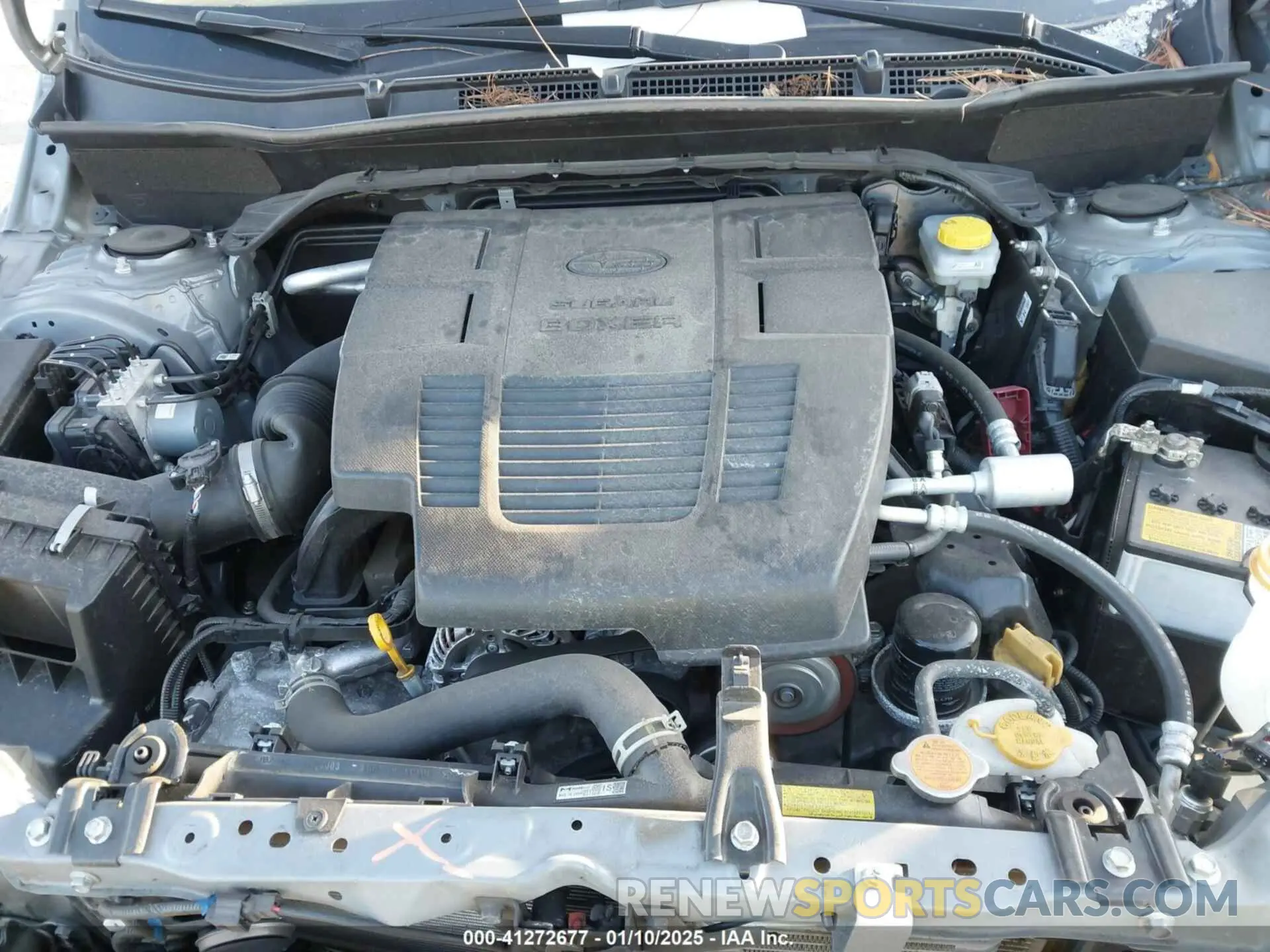 10 fotografías del automóvil dañado JF2SKAMC3NH439278 SUBARU FORESTER 2022