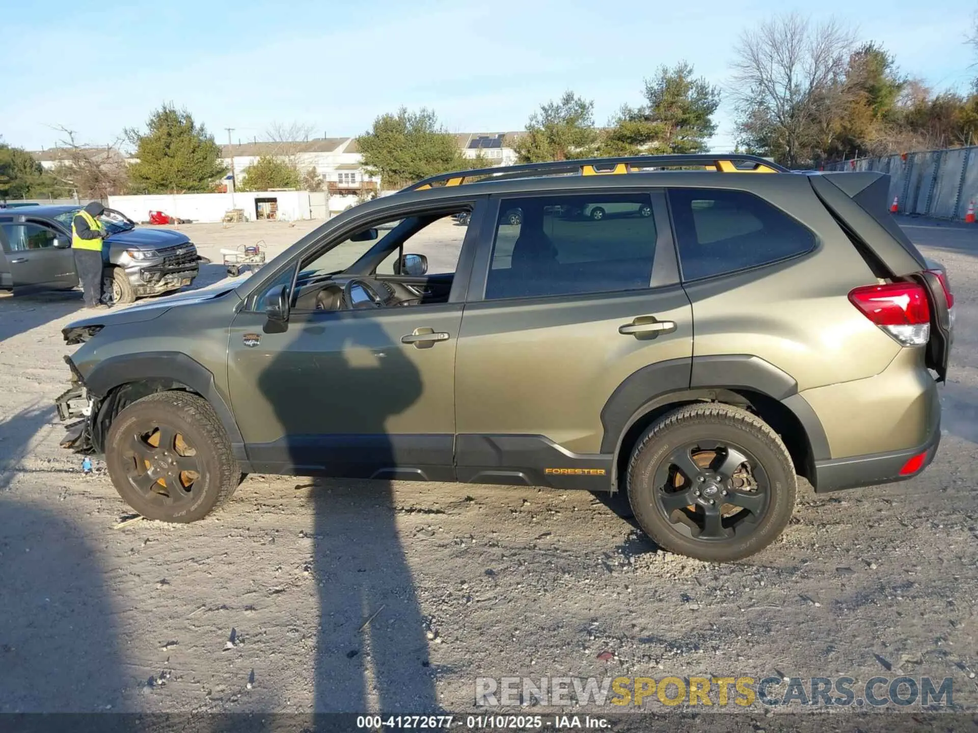 14 fotografías del automóvil dañado JF2SKAMC3NH439278 SUBARU FORESTER 2022