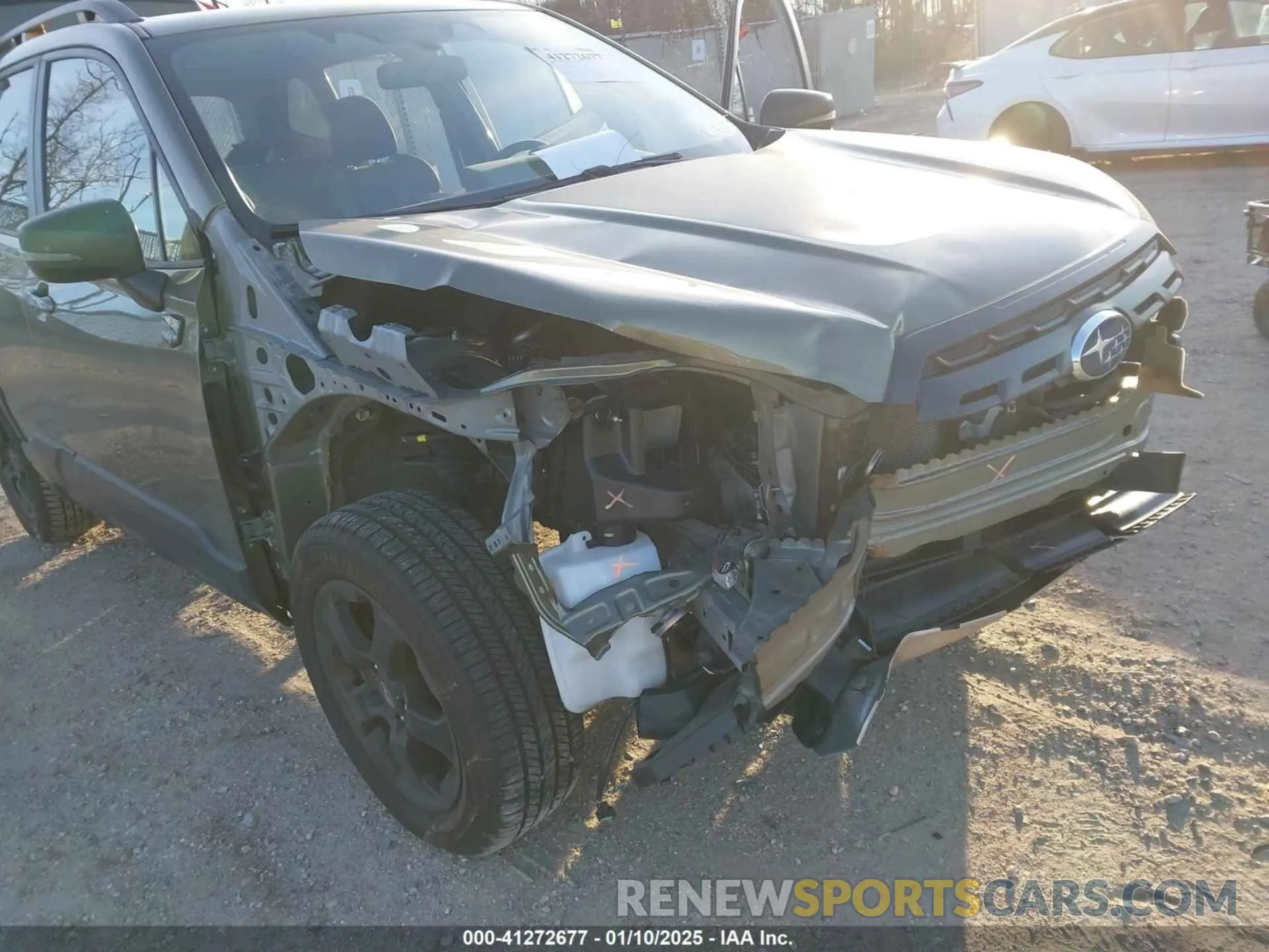 17 fotografías del automóvil dañado JF2SKAMC3NH439278 SUBARU FORESTER 2022