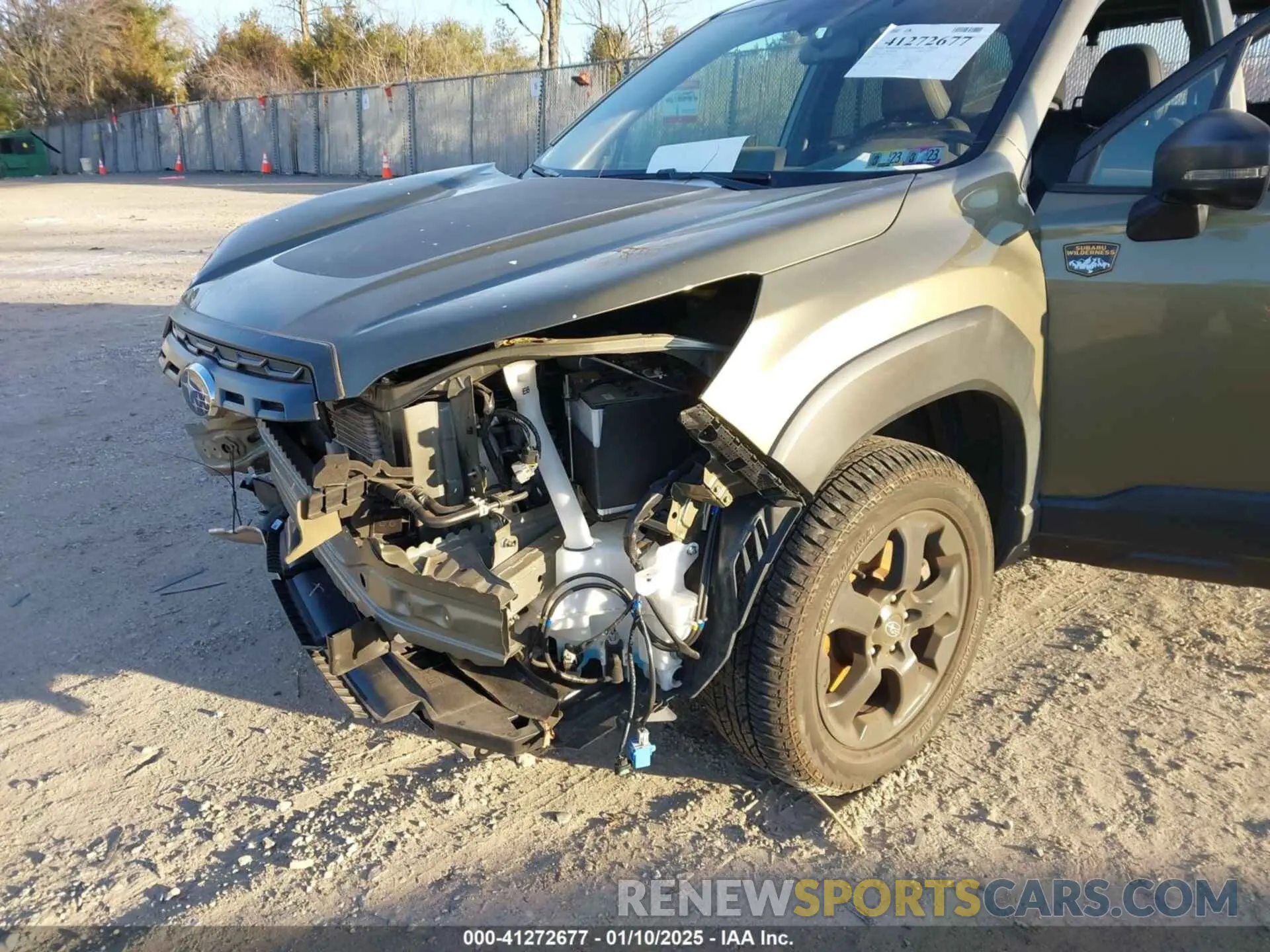 18 fotografías del automóvil dañado JF2SKAMC3NH439278 SUBARU FORESTER 2022
