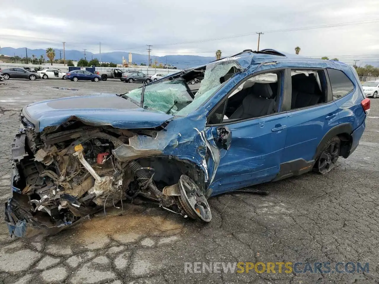 1 fotografías del automóvil dañado JF2SKAMC3NH502220 SUBARU FORESTER 2022
