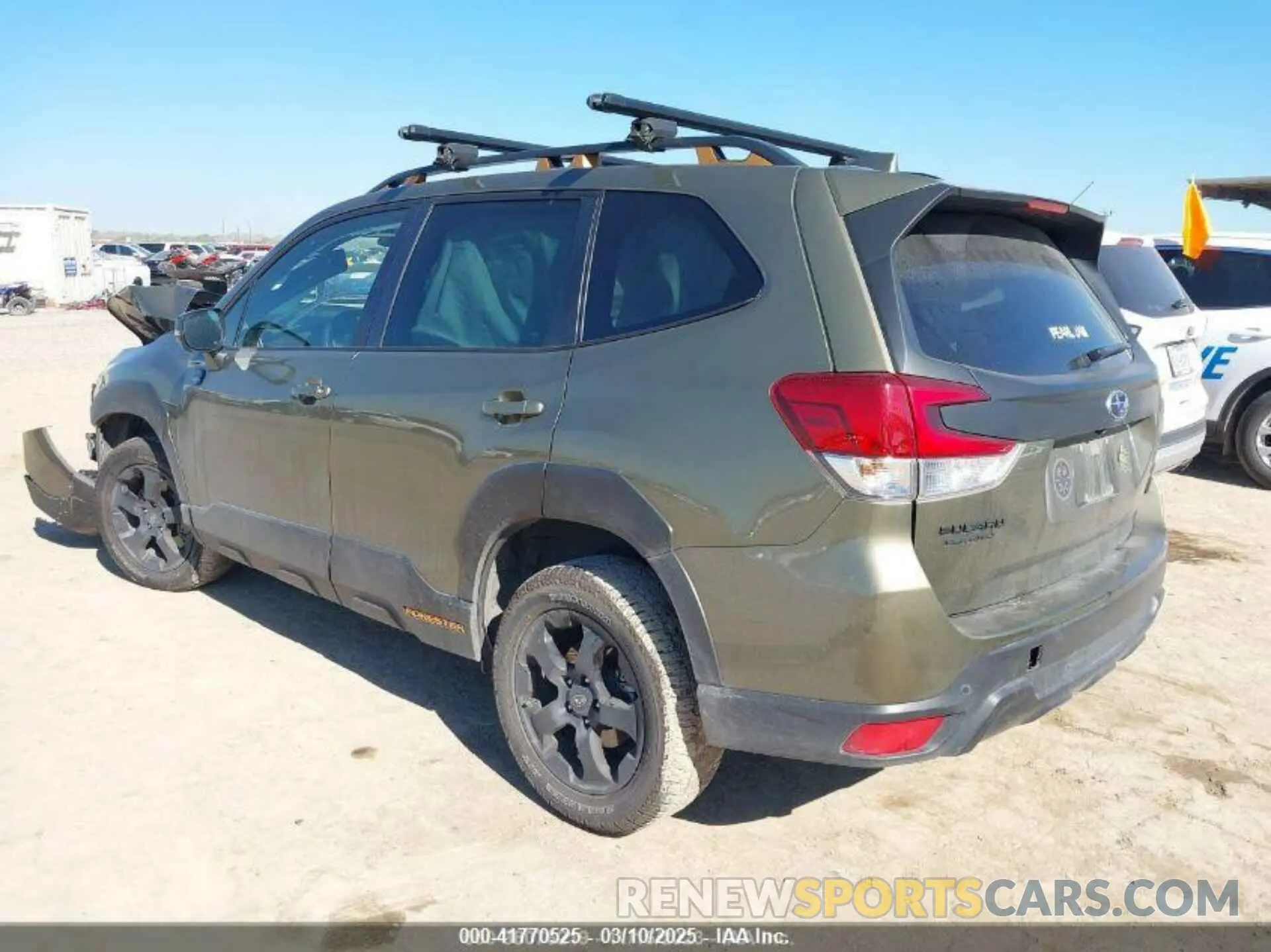 3 fotografías del automóvil dañado JF2SKAMC4NH403065 SUBARU FORESTER 2022