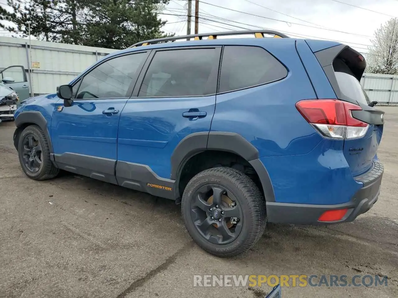 2 fotografías del automóvil dañado JF2SKAMC4NH505725 SUBARU FORESTER 2022
