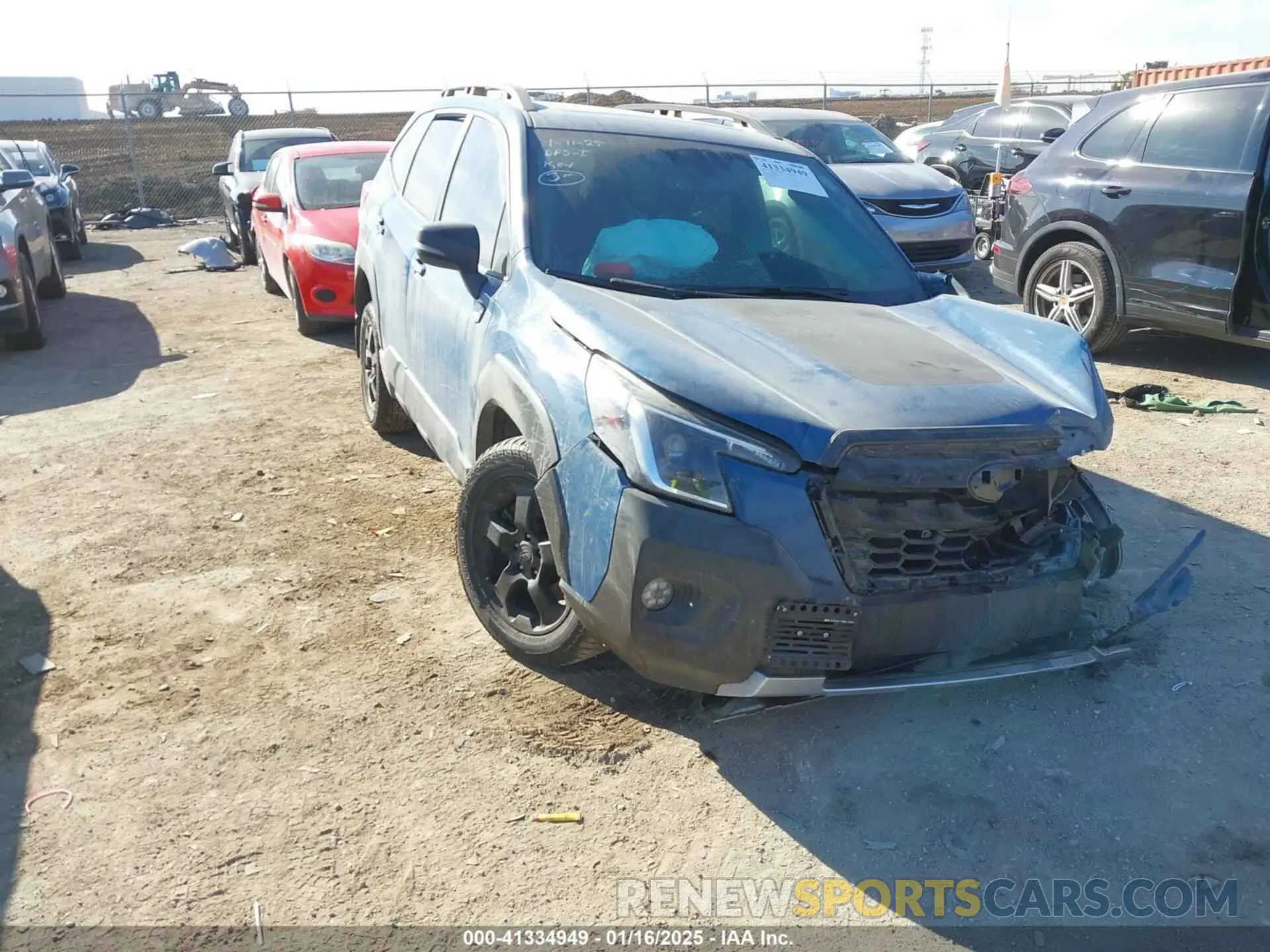 1 fotografías del automóvil dañado JF2SKAMC5NH426659 SUBARU FORESTER 2022