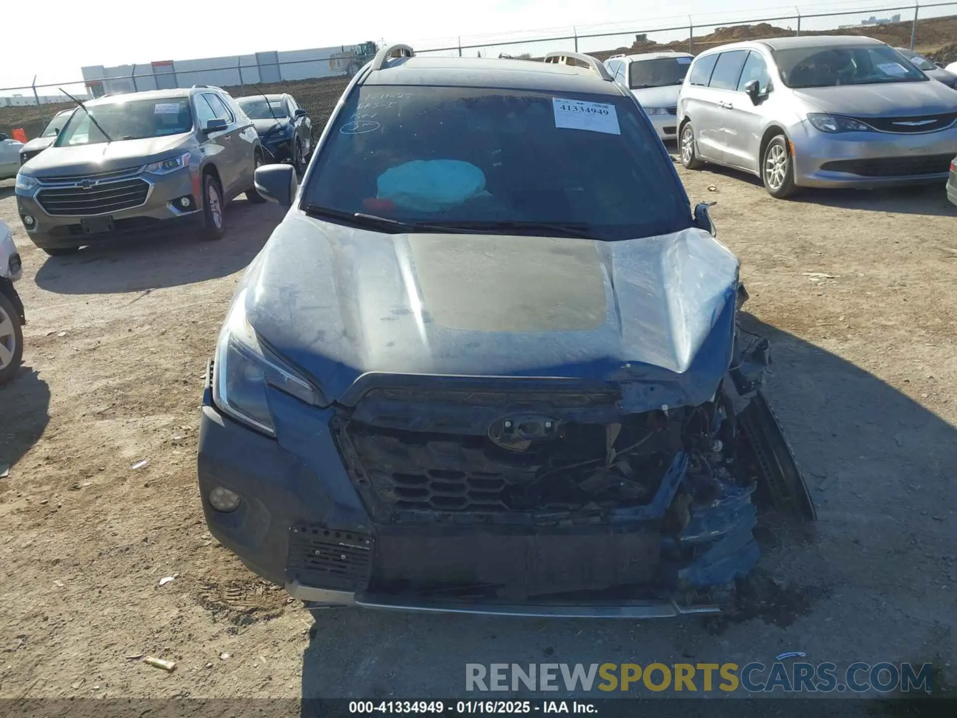12 fotografías del automóvil dañado JF2SKAMC5NH426659 SUBARU FORESTER 2022