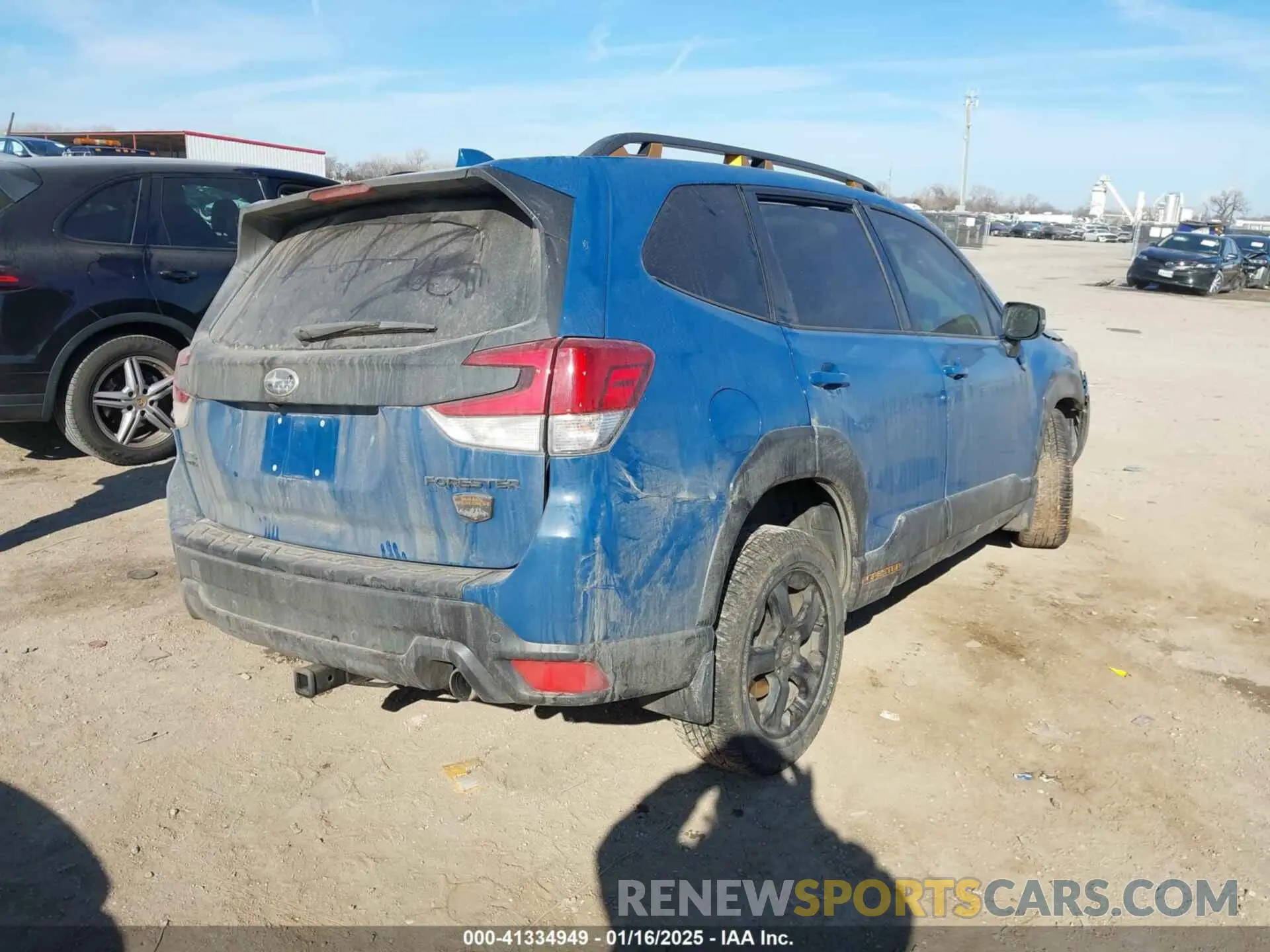 4 fotografías del automóvil dañado JF2SKAMC5NH426659 SUBARU FORESTER 2022