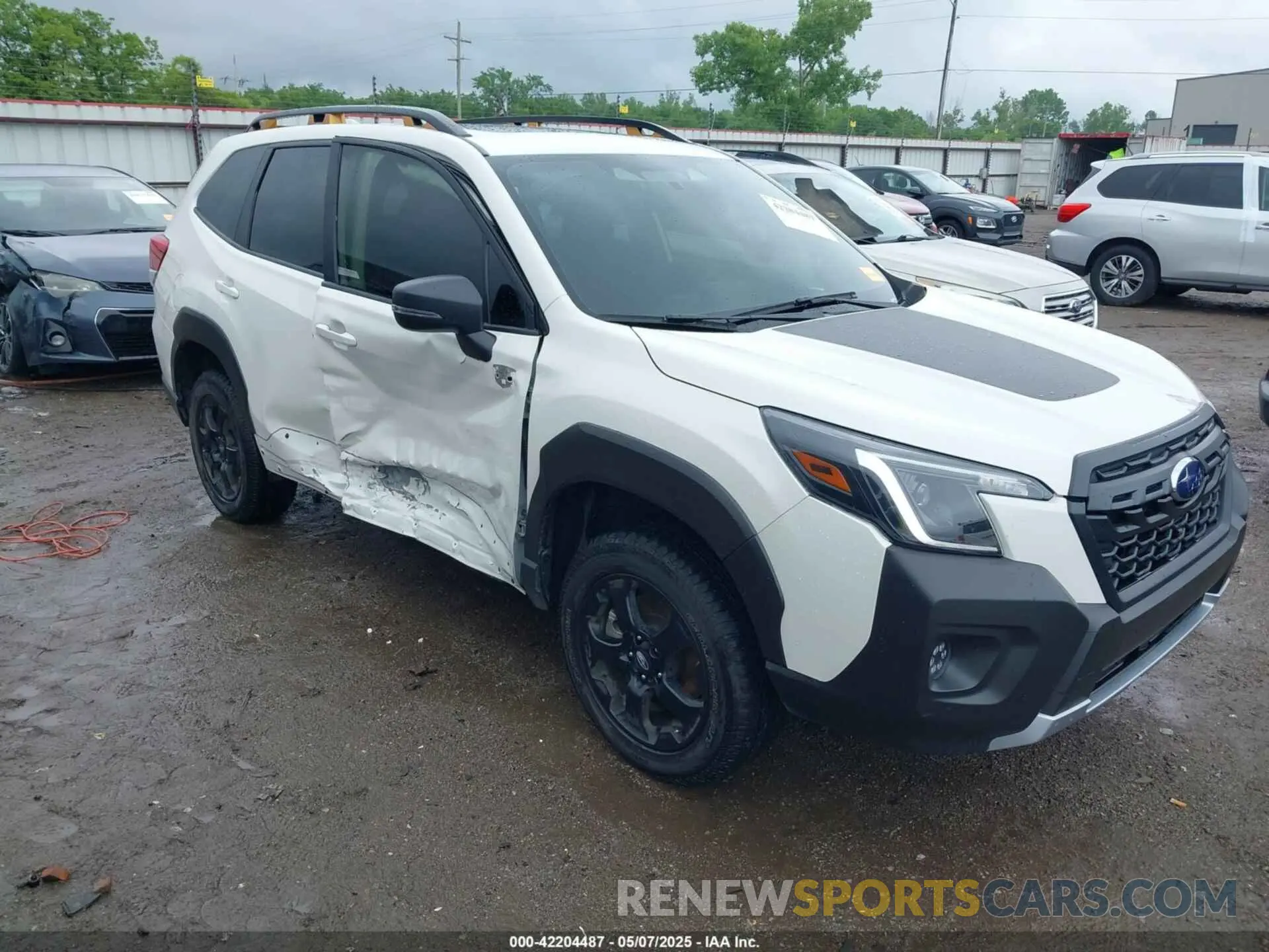 1 fotografías del automóvil dañado JF2SKAMC5NH517026 SUBARU FORESTER 2022
