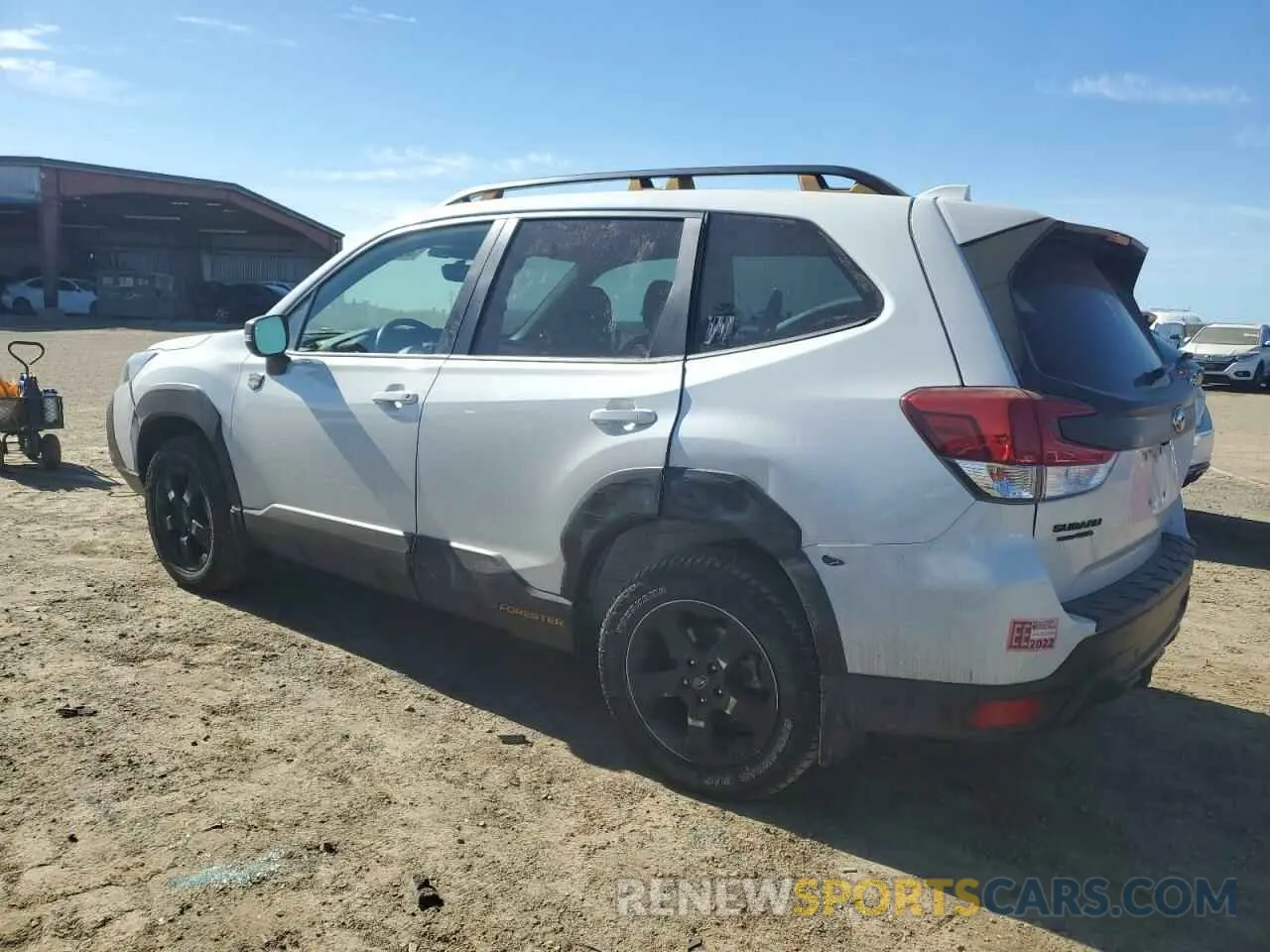 2 fotografías del automóvil dañado JF2SKAMC6NH405531 SUBARU FORESTER 2022