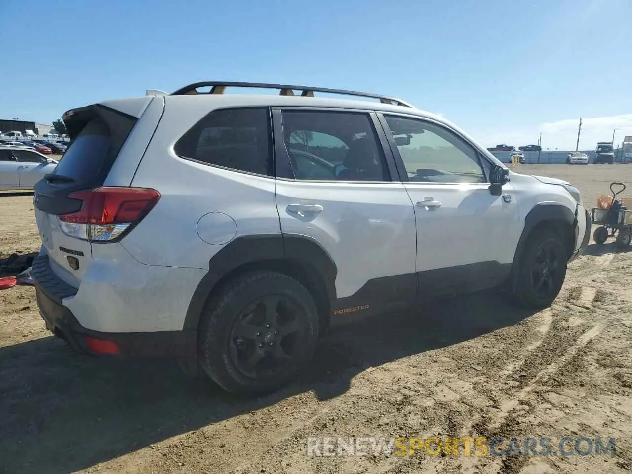 3 fotografías del automóvil dañado JF2SKAMC6NH405531 SUBARU FORESTER 2022