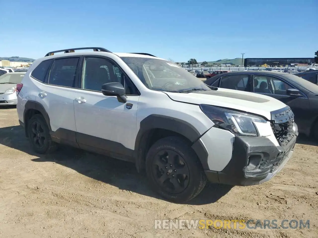 4 fotografías del automóvil dañado JF2SKAMC6NH405531 SUBARU FORESTER 2022