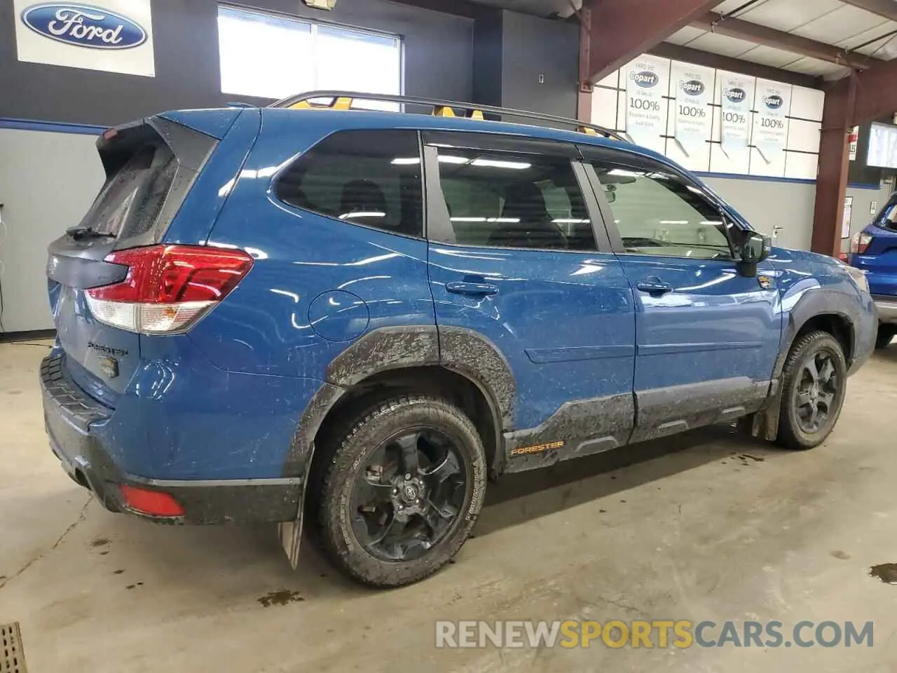 3 fotografías del automóvil dañado JF2SKAMC6NH432471 SUBARU FORESTER 2022