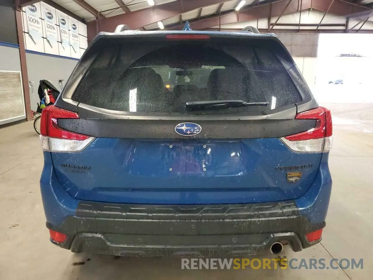 6 fotografías del automóvil dañado JF2SKAMC6NH432471 SUBARU FORESTER 2022