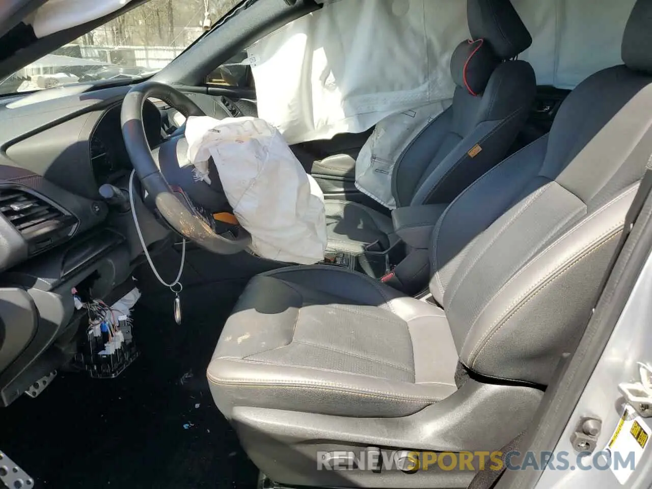 7 fotografías del automóvil dañado JF2SKAMC7NH470663 SUBARU FORESTER 2022