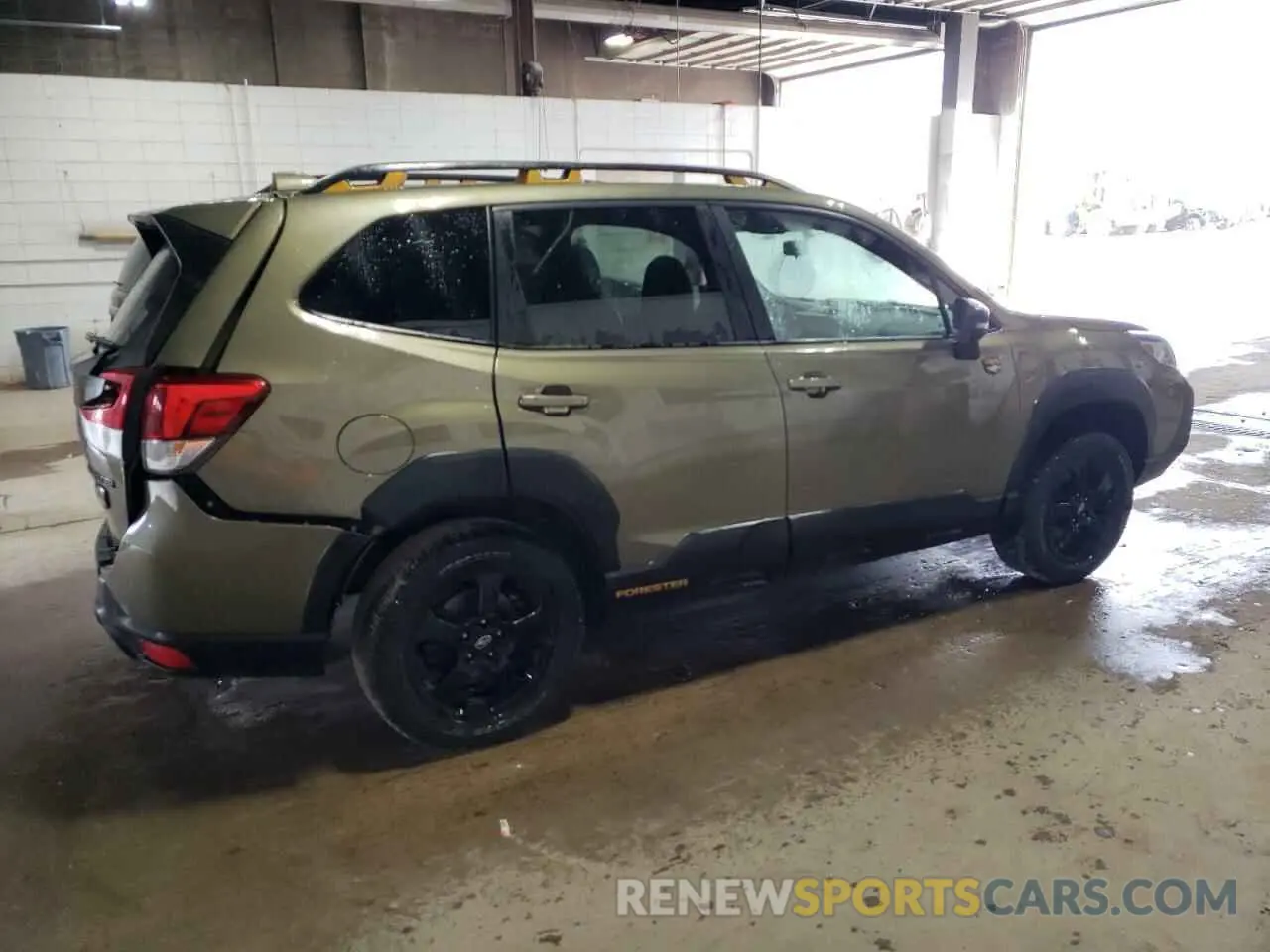 3 fotografías del automóvil dañado JF2SKAMC8NH403277 SUBARU FORESTER 2022