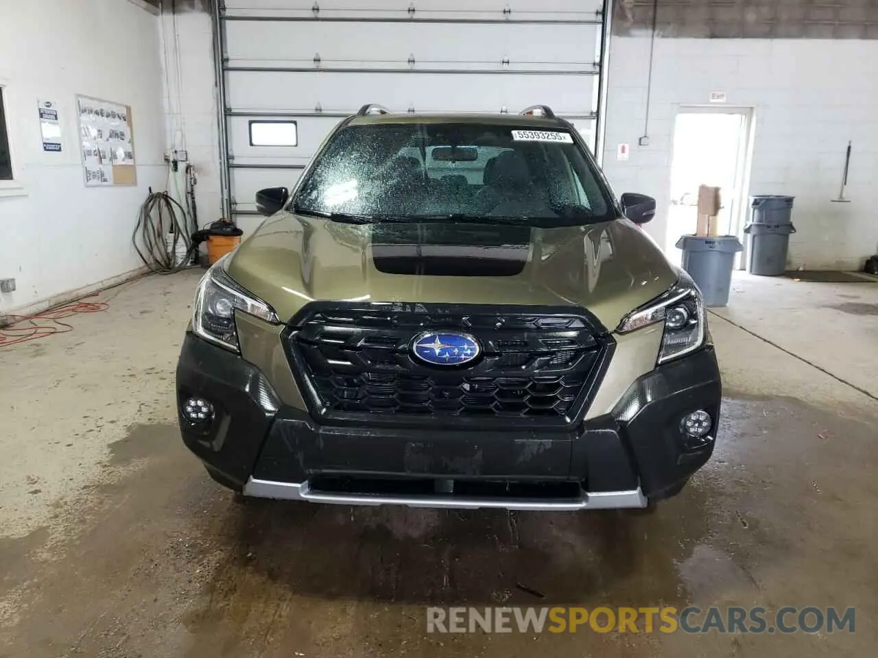 5 fotografías del automóvil dañado JF2SKAMC8NH403277 SUBARU FORESTER 2022