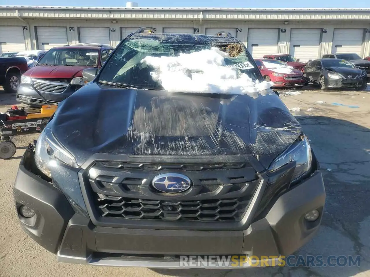 5 fotografías del automóvil dañado JF2SKAMC8NH443701 SUBARU FORESTER 2022