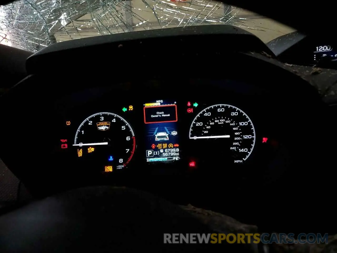 9 fotografías del automóvil dañado JF2SKAMC9NH506045 SUBARU FORESTER 2022