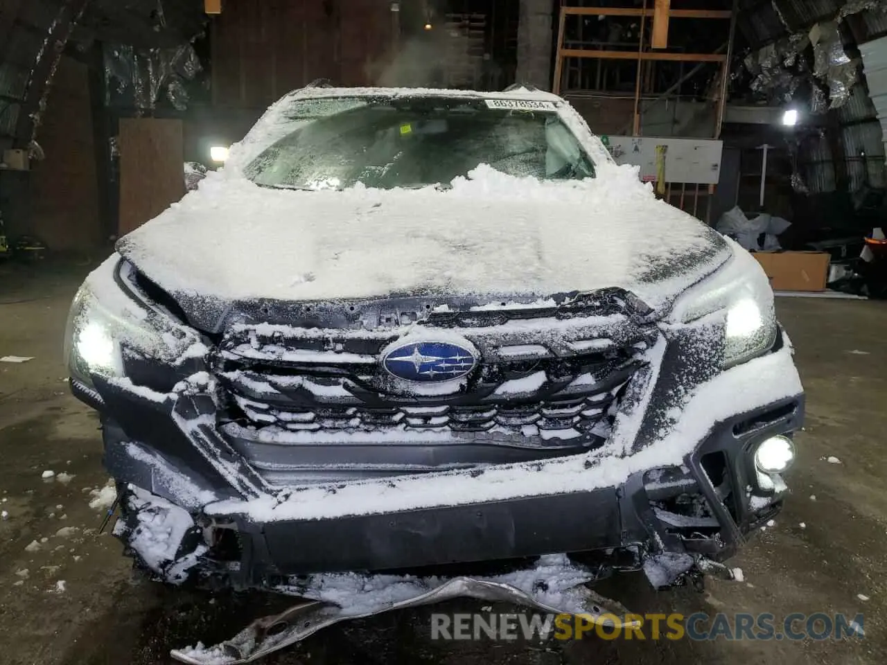 5 fotografías del automóvil dañado JF2SKAMCXNH403135 SUBARU FORESTER 2022