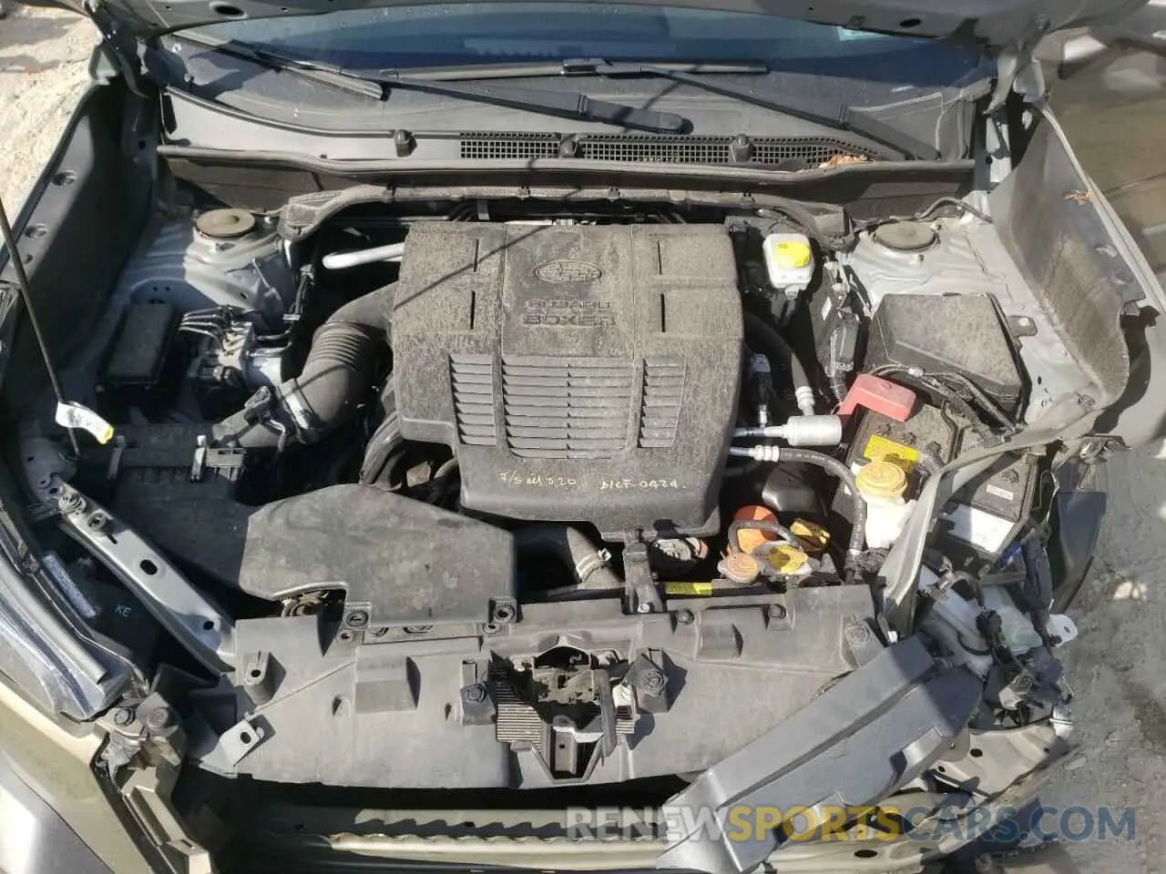 12 fotografías del automóvil dañado JF2SKAMCXNH415124 SUBARU FORESTER 2022