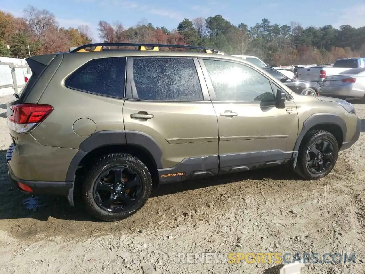 3 fotografías del automóvil dañado JF2SKAMCXNH415124 SUBARU FORESTER 2022