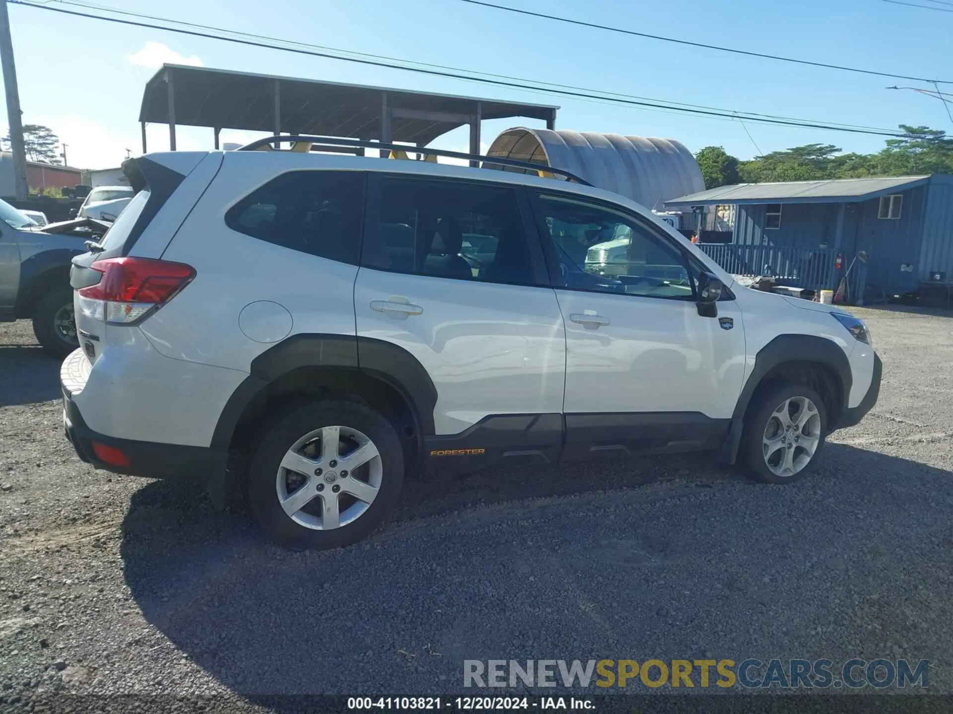 12 fotografías del automóvil dañado JF2SKAMCXNH487926 SUBARU FORESTER 2022