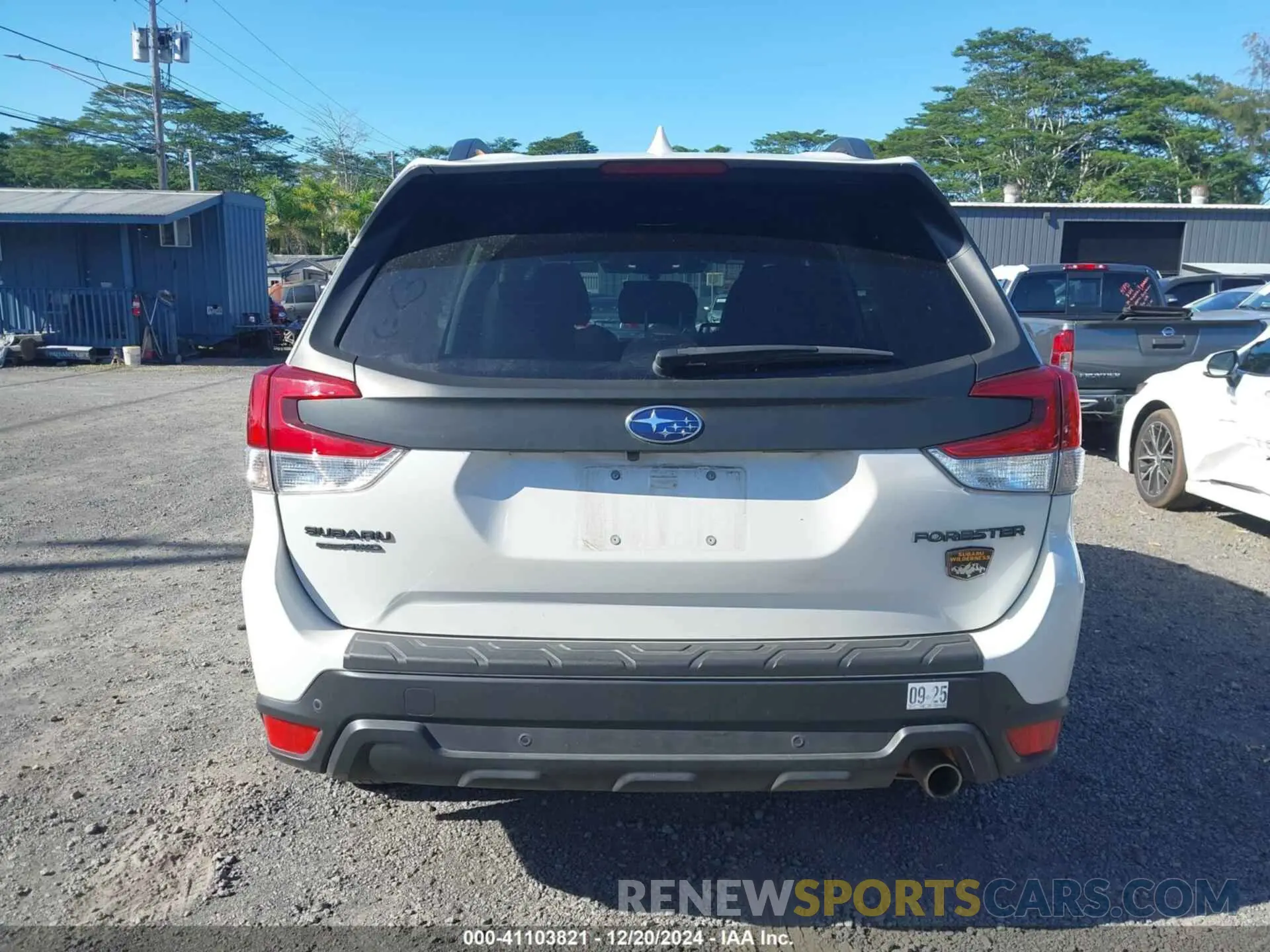 15 fotografías del automóvil dañado JF2SKAMCXNH487926 SUBARU FORESTER 2022